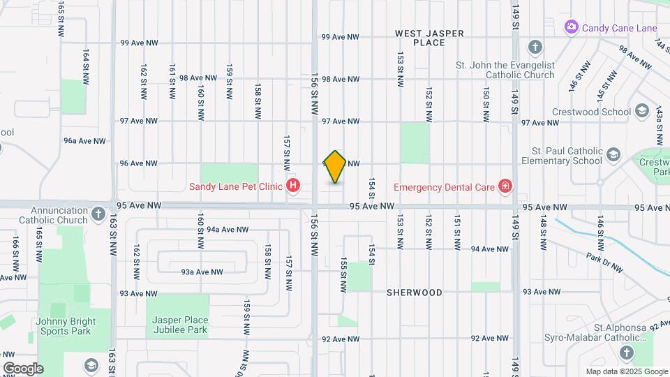 9520 155 St NW Map and Location Details