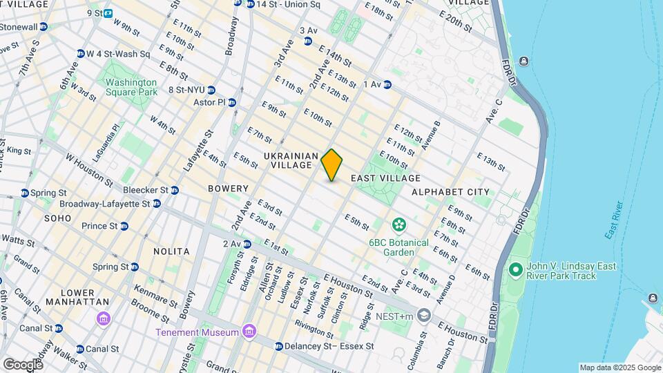 427 E 6th St Mapa y Detalles de la Ubicación