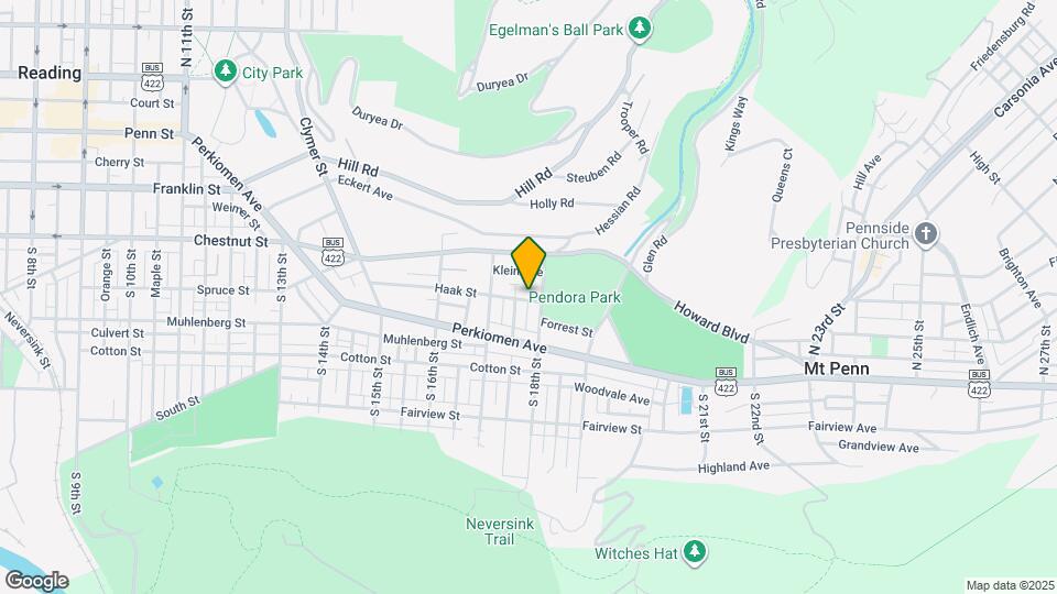 1735 Haak St Map and Location Details