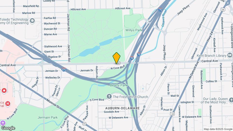 1372 N Cove Blvd Map and Location Details