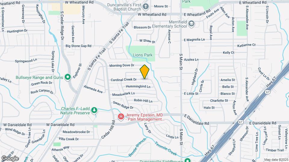 306 Cardinal Creek Dr Map and Location Details