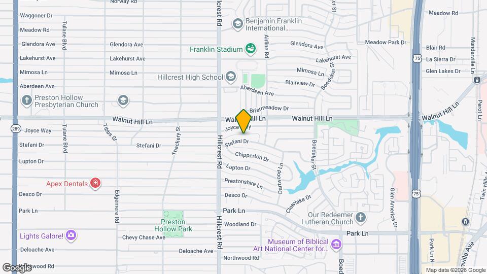 6951 Stefani Dr Map and Location Details