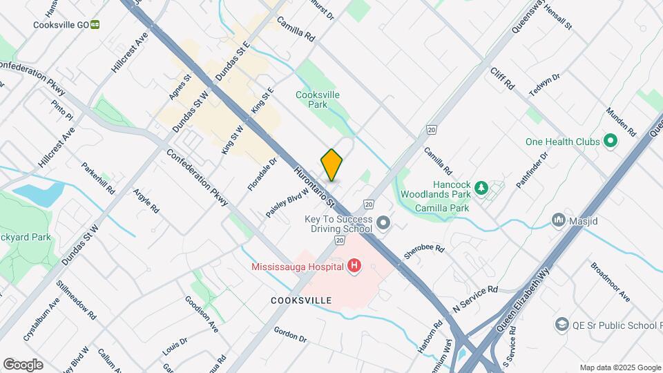 2353 Hurontario St Map and Location Details