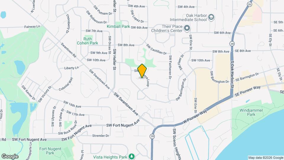1119 SW Klickitat Terrace Map and Location Details