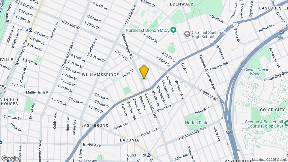 3456 Eastchester Rd Map and Location Details