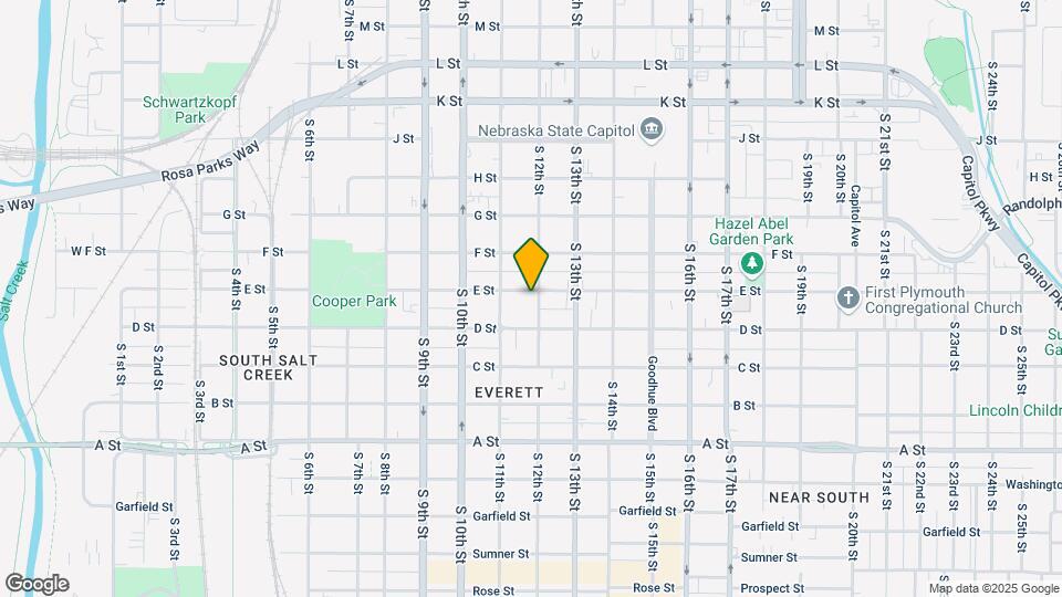 1149 E St Map and Location Details