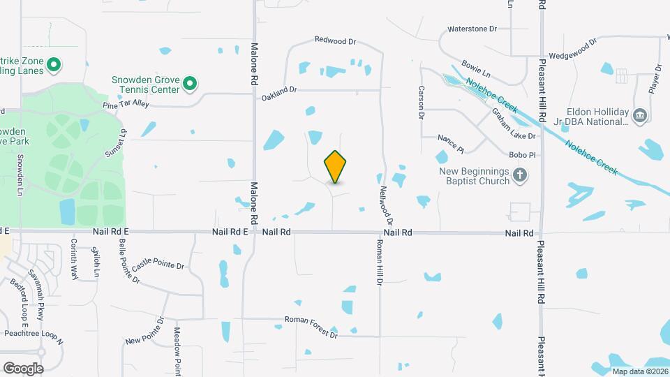 6150 Morgan Dr Map and Location Details