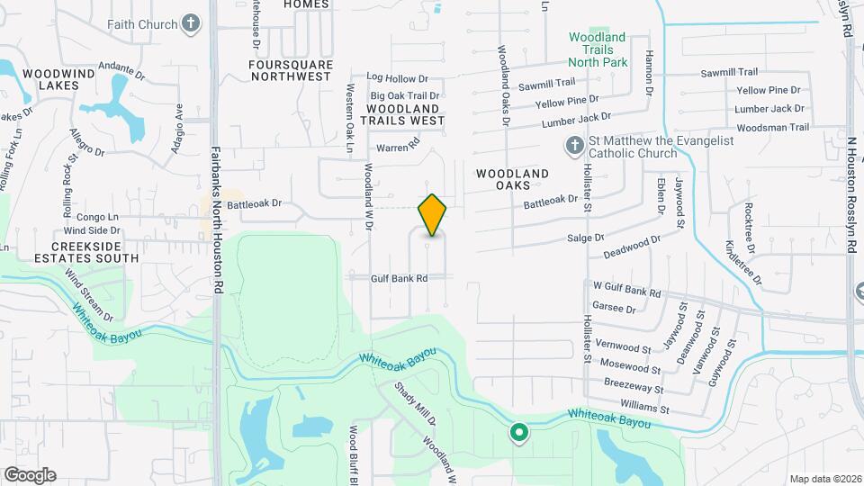 7426 Pierrepont Dr Map and Location Details