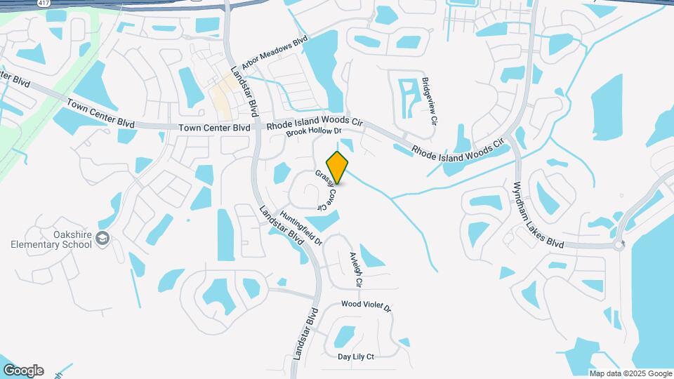 14542 Grassy Cove Cir Mapa y Detalles de la Ubicación