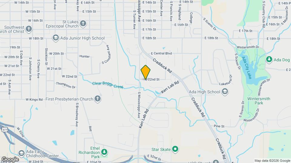 729 E 22nd St Map and Location Details