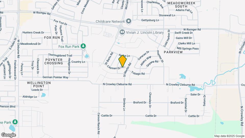 3457 Cayman Dr Map and Location Details