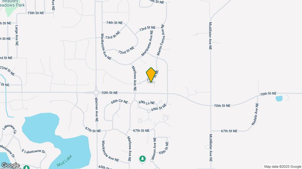 12273 71st Ct NE Map and Location Details