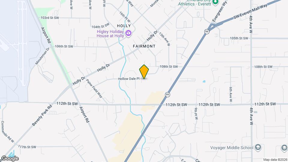 1520 Hollow Dale Pl Mapa y Detalles de la Ubicación