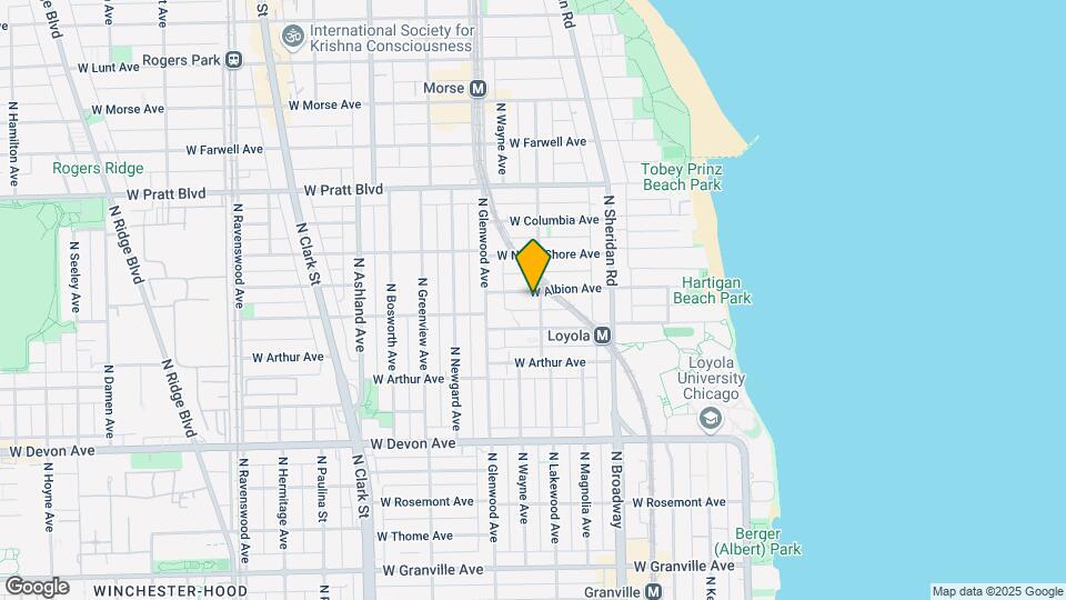 6574 N Lakewood Ave, Unit 2 Mapa y Detalles de la Ubicación