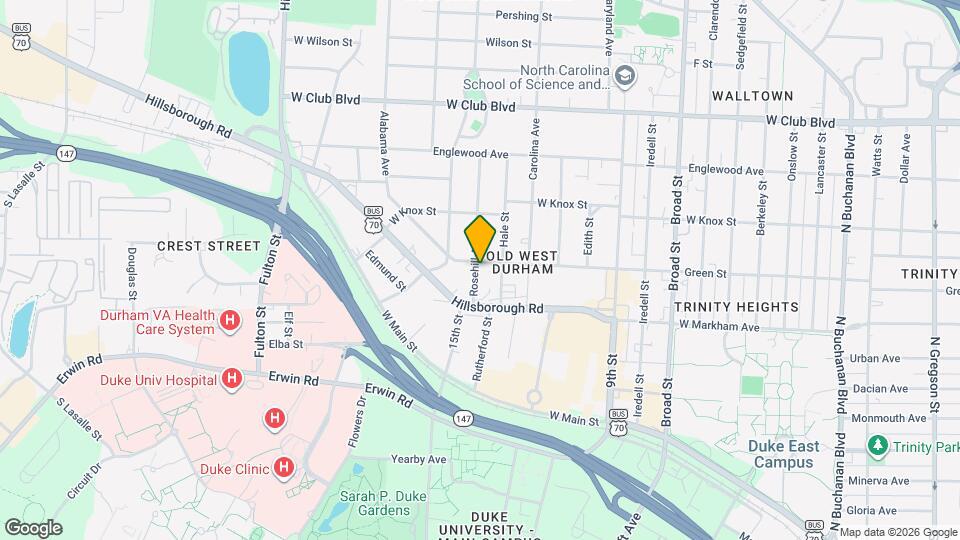 2411 Green St Map and Location Details