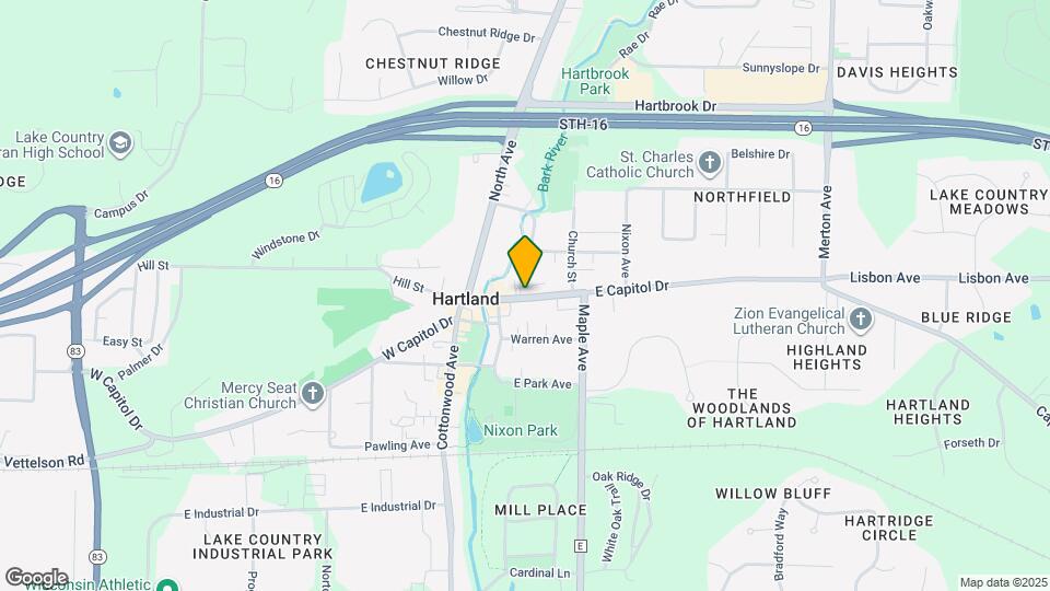 180 E Capitol Dr Map and Location Details