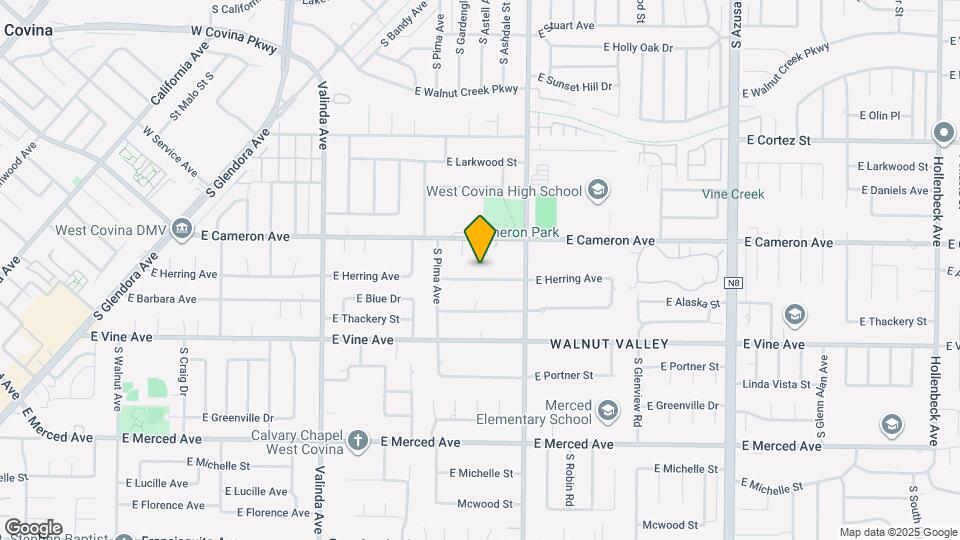 1241 E Herring Ave Mapa y Detalles de la Ubicación