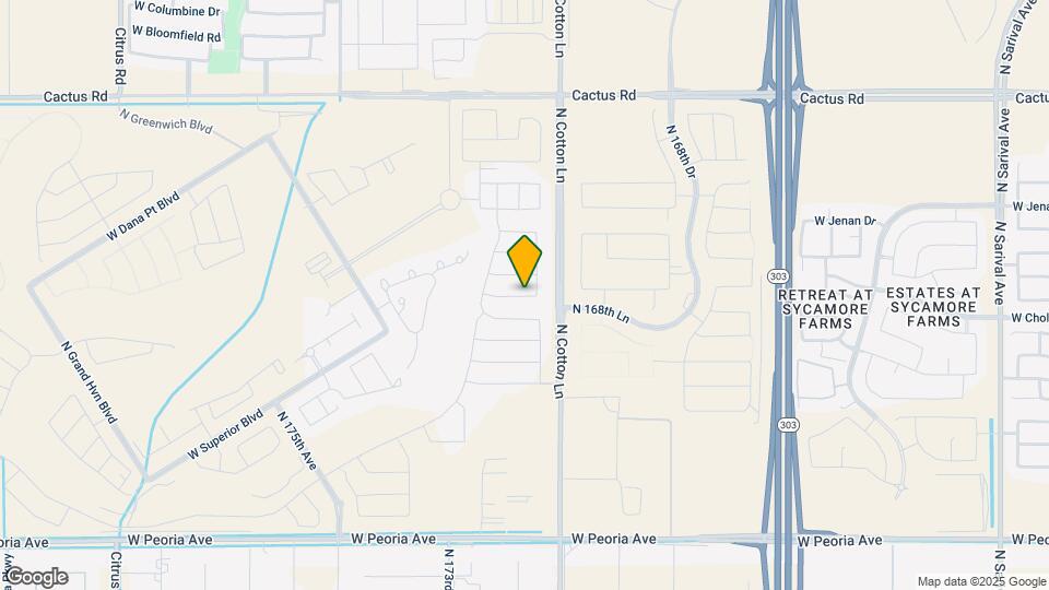 17168 W Rocklin St Map and Location Details