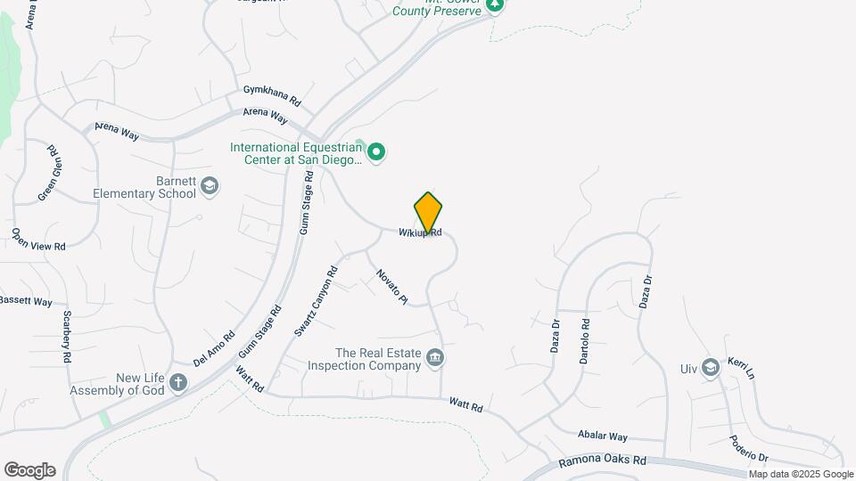16536 Wikiup Rd Map and Location Details