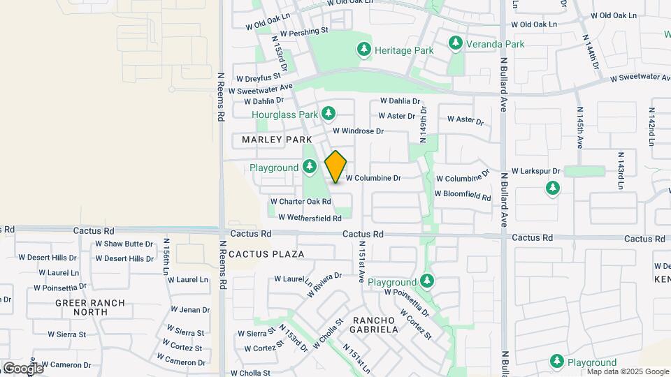 15238 W Bloomfield Rd Map and Location Details