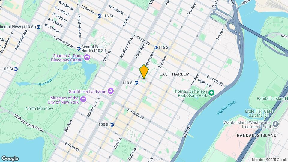 172 E 111th St Map and Location Details