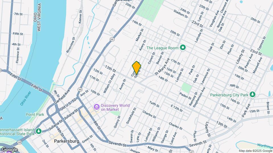 1314 Spring St Map and Location Details