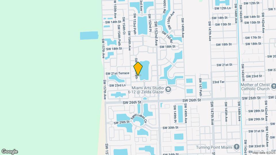 2233 SW 153rd Path Map and Location Details
