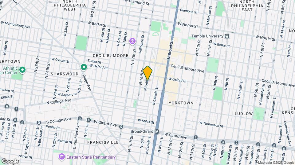 1519 N Sydenham St Map and Location Details