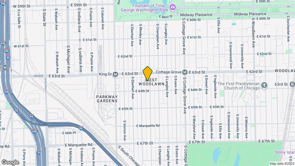 6328 S St Lawrence Ave Map and Location Details