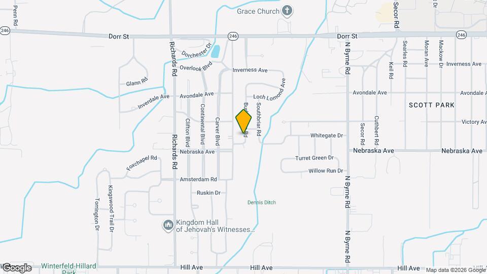 701 Burke Glen Rd Mapa y Detalles de la Ubicación