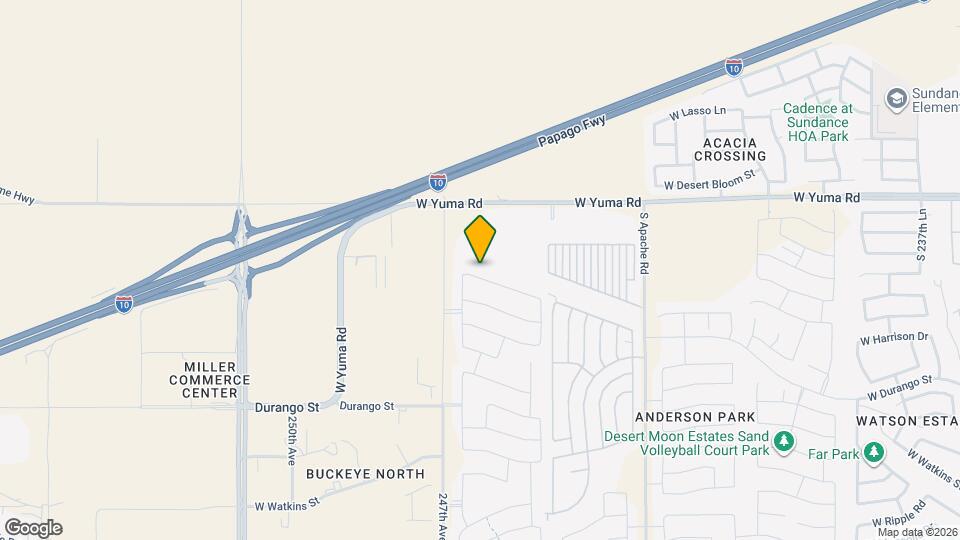 24624 W Pima St Map and Location Details