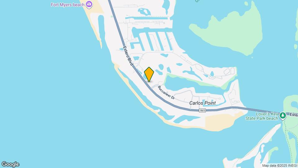 7785 Estero Blvd Map and Location Details