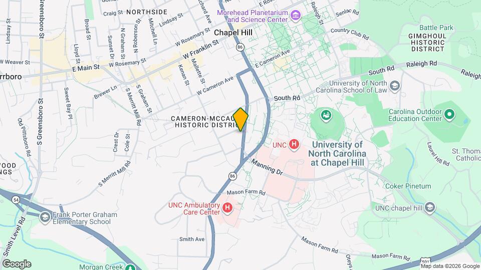 404 Pittsboro, Unit 1 Mapa y Detalles de la Ubicación