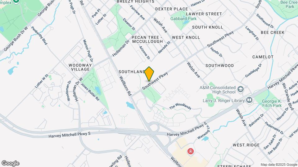 301 Southwest Pkwy Map and Location Details