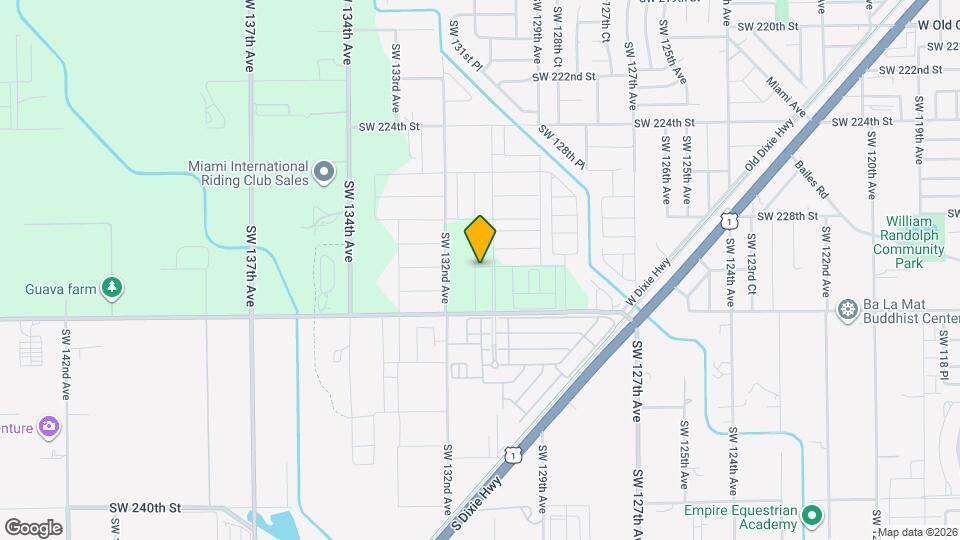 23011 SW 131st Ave Map and Location Details