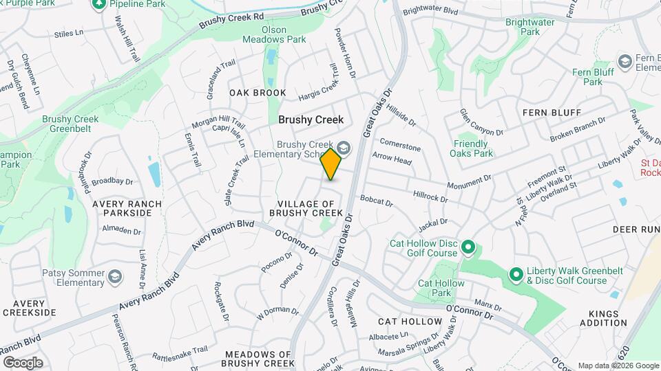 16927 Whitebrush Loop Map and Location Details