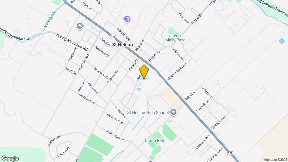 1341 Mitchell Dr Mapa y Detalles de la Ubicación