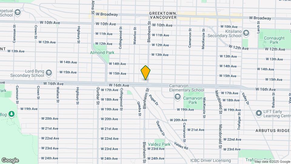 3301 16th Av W Map and Location Details