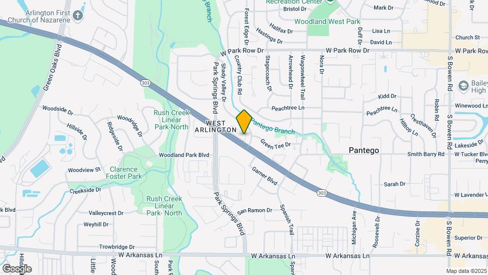 3705 W Pioneer Pkwy Map and Location Details