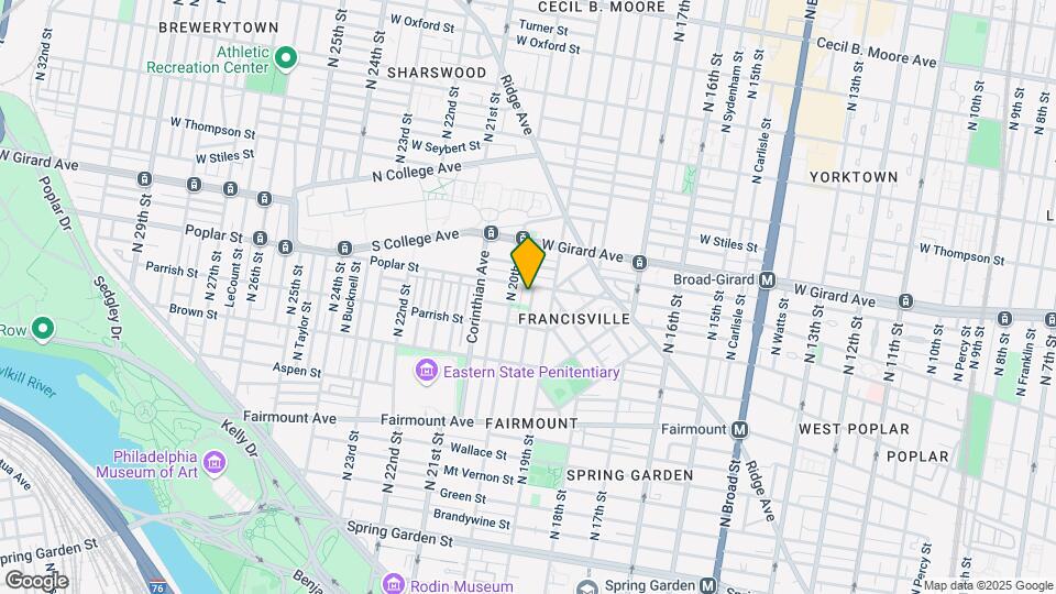 874 N Uber St Map and Location Details