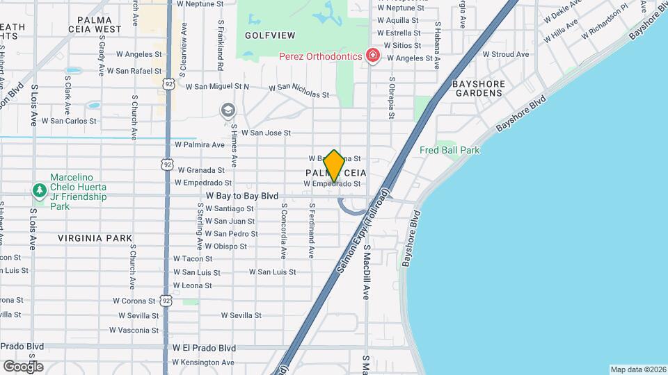 3204 W Empedrado St Map and Location Details