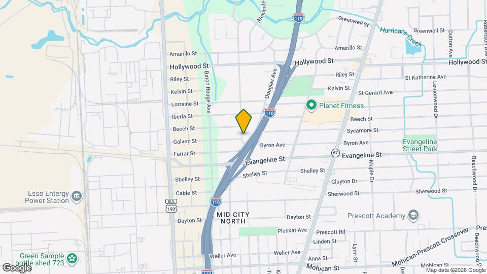 4912 Breckenridge Ave Map and Location Details