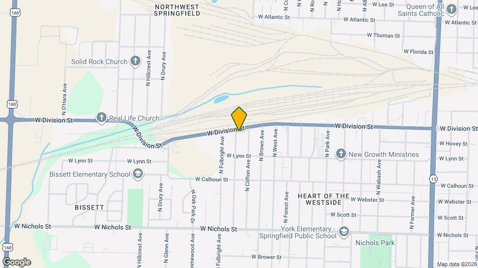 1452 N Ethyl Ave Map and Location Details