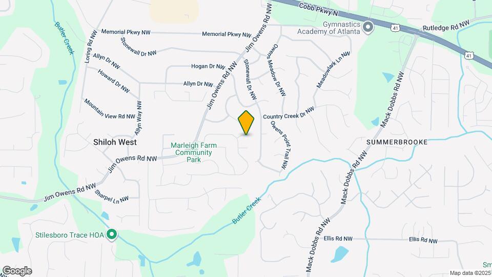 3472 Erin Glen NW Map and Location Details