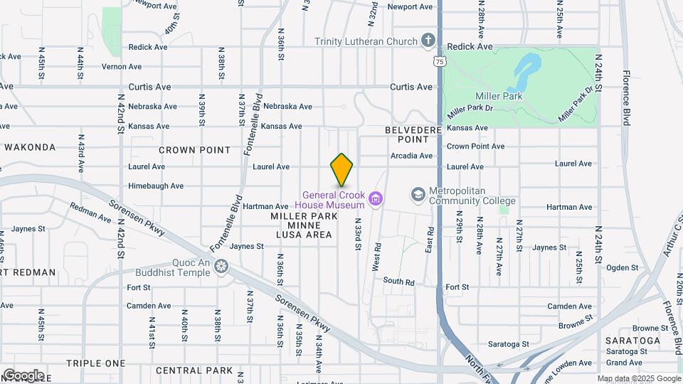 5723 N 33rd Ave Map and Location Details