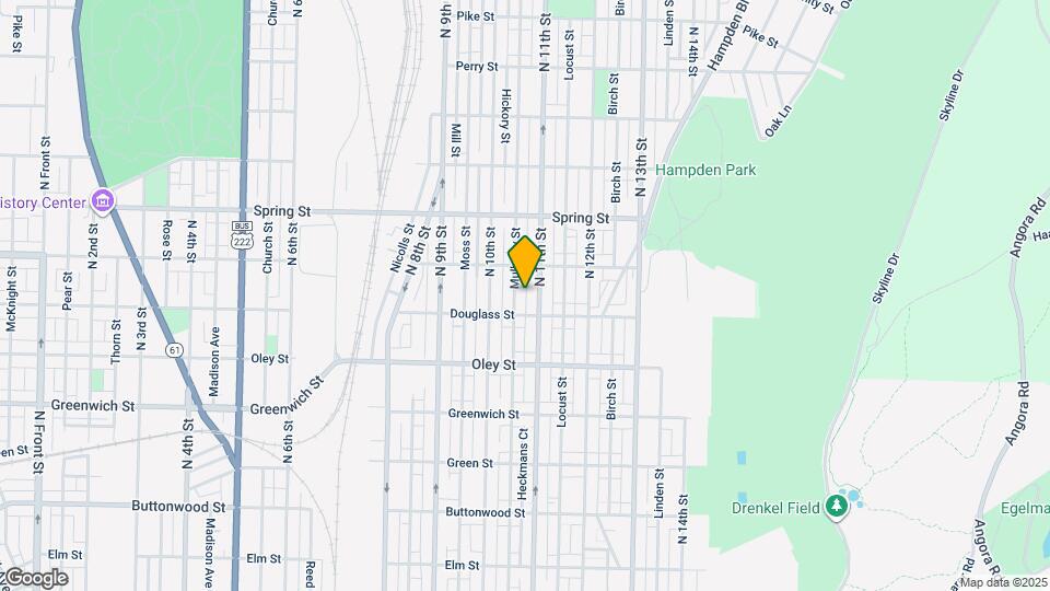 820 Deharts Ct Map and Location Details
