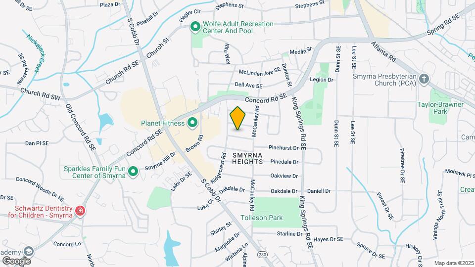 1003 Valley Dr Map and Location Details