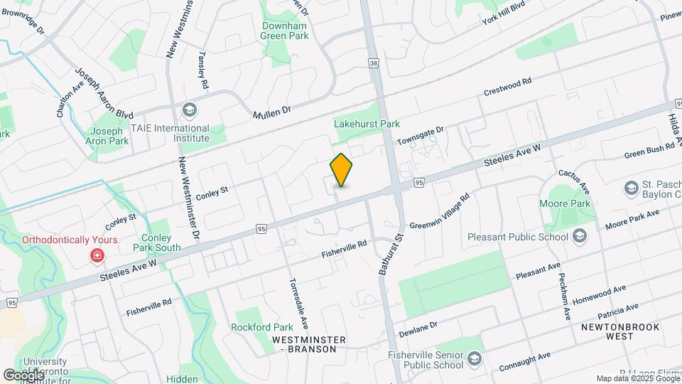 850-850 Steeles Ave W Map and Location Details