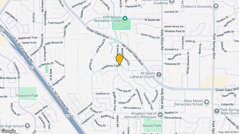 4604 Andalusia Trail Map and Location Details