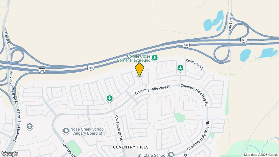 430 Covecreek Cir NE Map and Location Details
